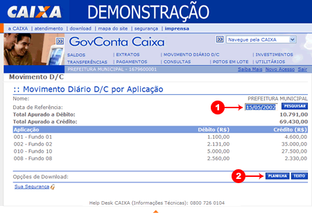 Aplicações, Como fazer o download